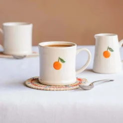 Graham & Green Tableware<Orange Branch Motif Mini Mug