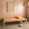 Graham & Green Seat Pads & Bed Rolls|Seat Pads & Bed Rolls<Orange Candy Stripe Large Seat Mat