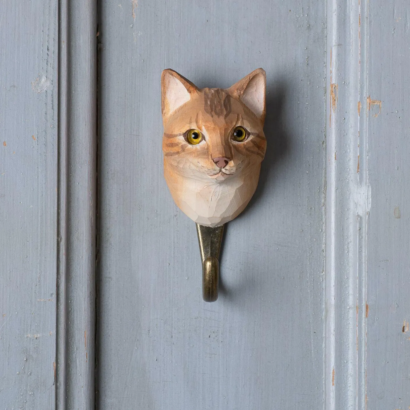 Graham & Green Coat Racks & Hooks<Orange Cat Wall Hook