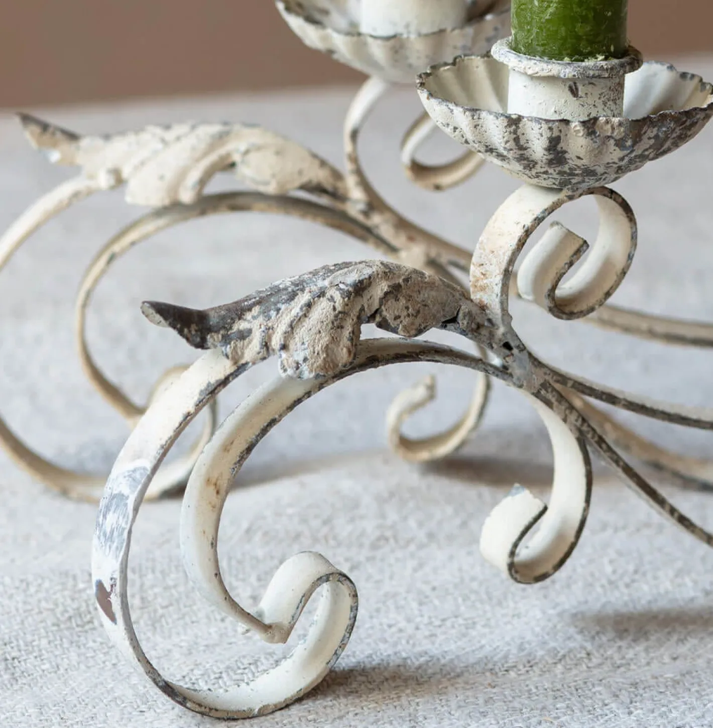 Graham & Green Candle Holders & Candles<Ornate Metal Candelabra