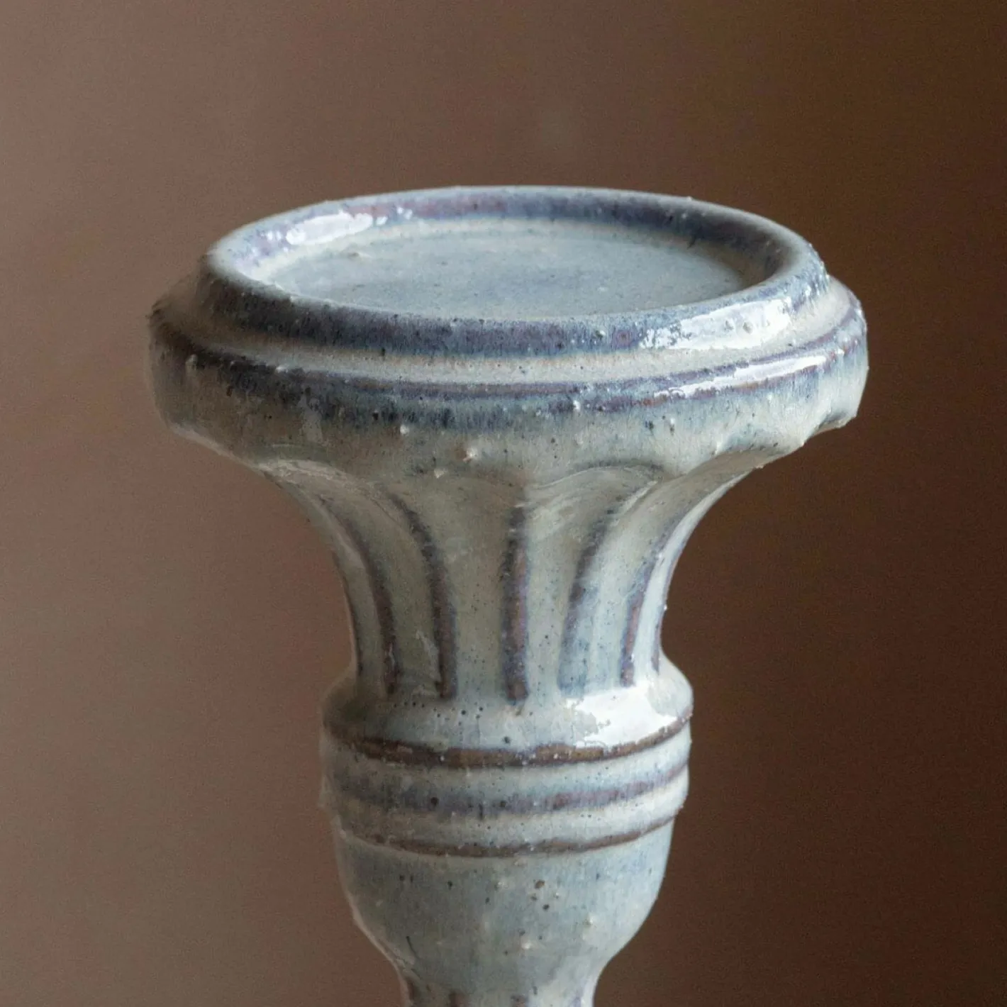 Graham & Green Candle Holders & Candles<Ornate Pillar Candle Holder