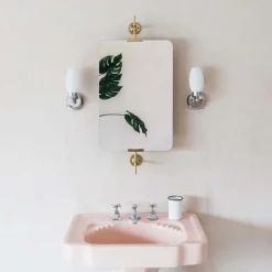 Graham & Green Bathroom Mirrors|Bathroom Mirrors<Orwell Swivel Mirrors