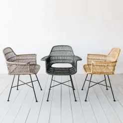 Graham & Green Dining Chairs<Oslo Natural Armchair