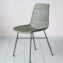Graham & Green Dining Chairs<Oslo Olive Green Dining Chair