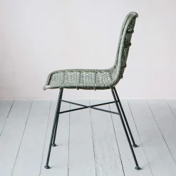 Graham & Green Dining Chairs<Oslo Olive Green Dining Chair