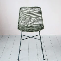 Graham & Green Dining Chairs<Oslo Olive Green Dining Chair