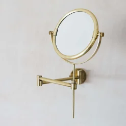 Graham & Green Bathroom Mirrors|Bathroom Mirrors<Ovin Antique Gold Extension Wall Mirror