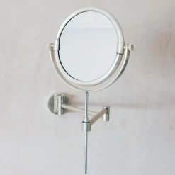 Graham & Green Bathroom Mirrors|Bathroom Mirrors<Ovin Antique Silver Extension Wall Mirror