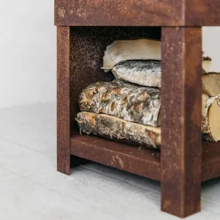 Graham & Green Fire Pits And Bowls|Fire Pits And Bowls<Oxidised Rust Log Burner