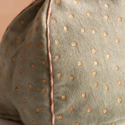 Graham & Green Kitchen Accessories<Pale Sage Velvet with Gold Dots Tea Cosy