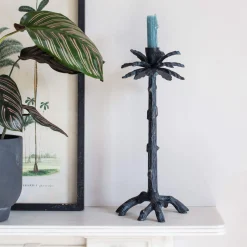 Graham & Green Candle Holders & Candles<Palm Tree Candlestick