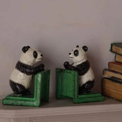 Graham & Green Bookends & Paperweights<Panda Bookends