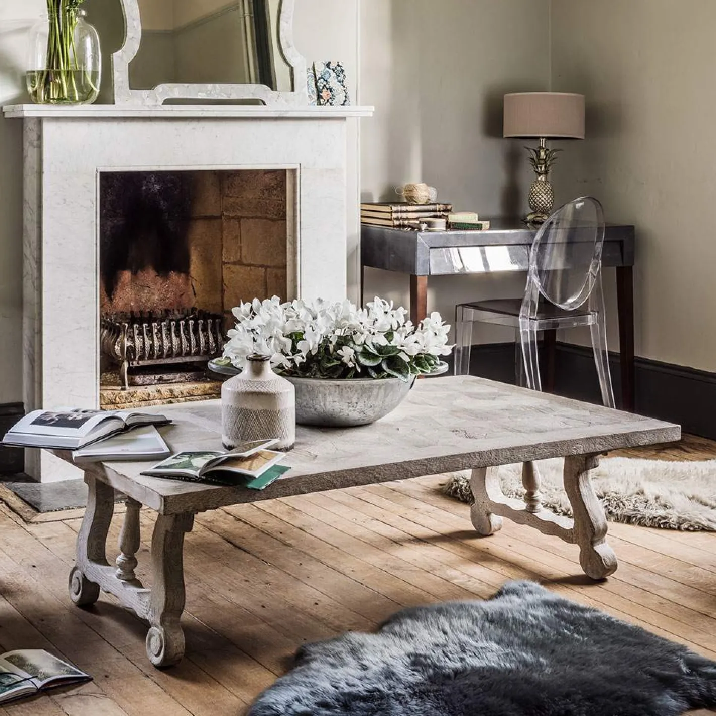 Graham & Green Coffee Tables<Parquet Coffee Table