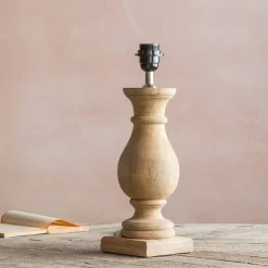 Graham & Green Table Lamps<Parry Wooden Table Lamp