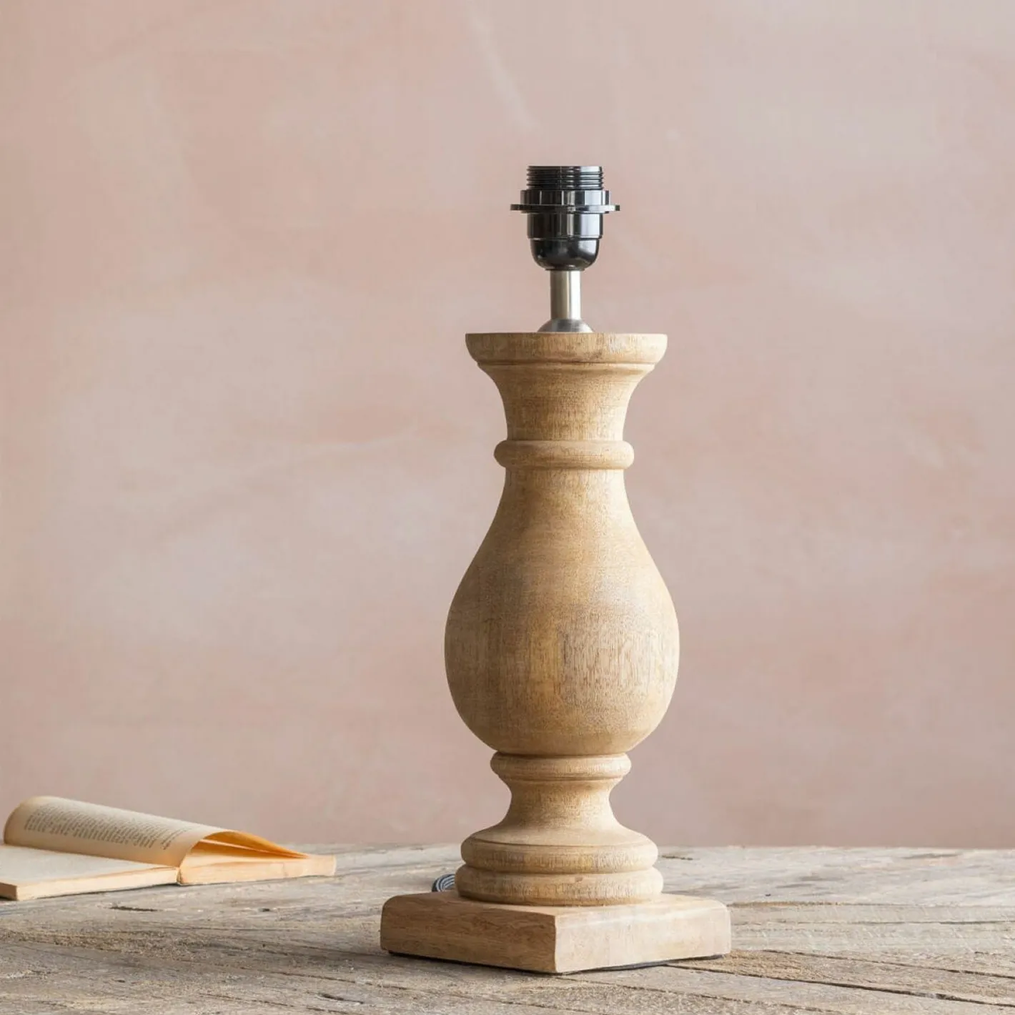 Graham & Green Table Lamps<Parry Wooden Table Lamp