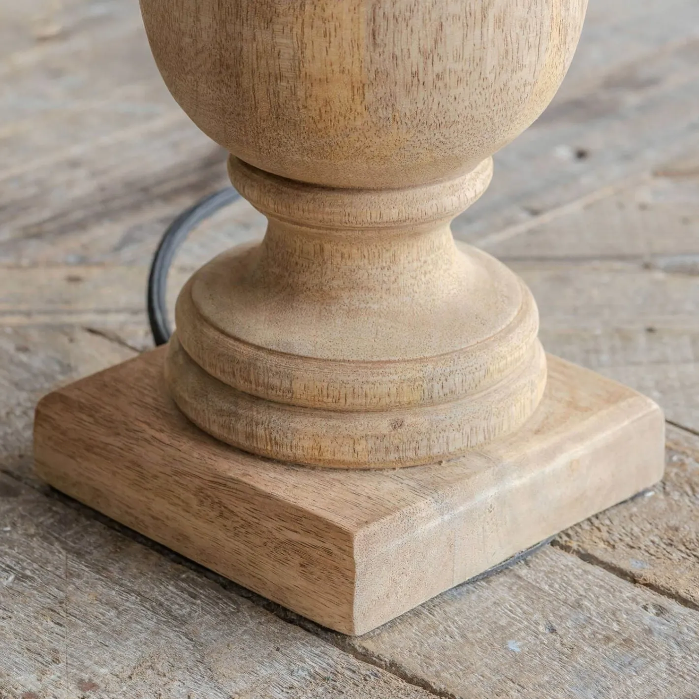 Graham & Green Table Lamps<Parry Wooden Table Lamp