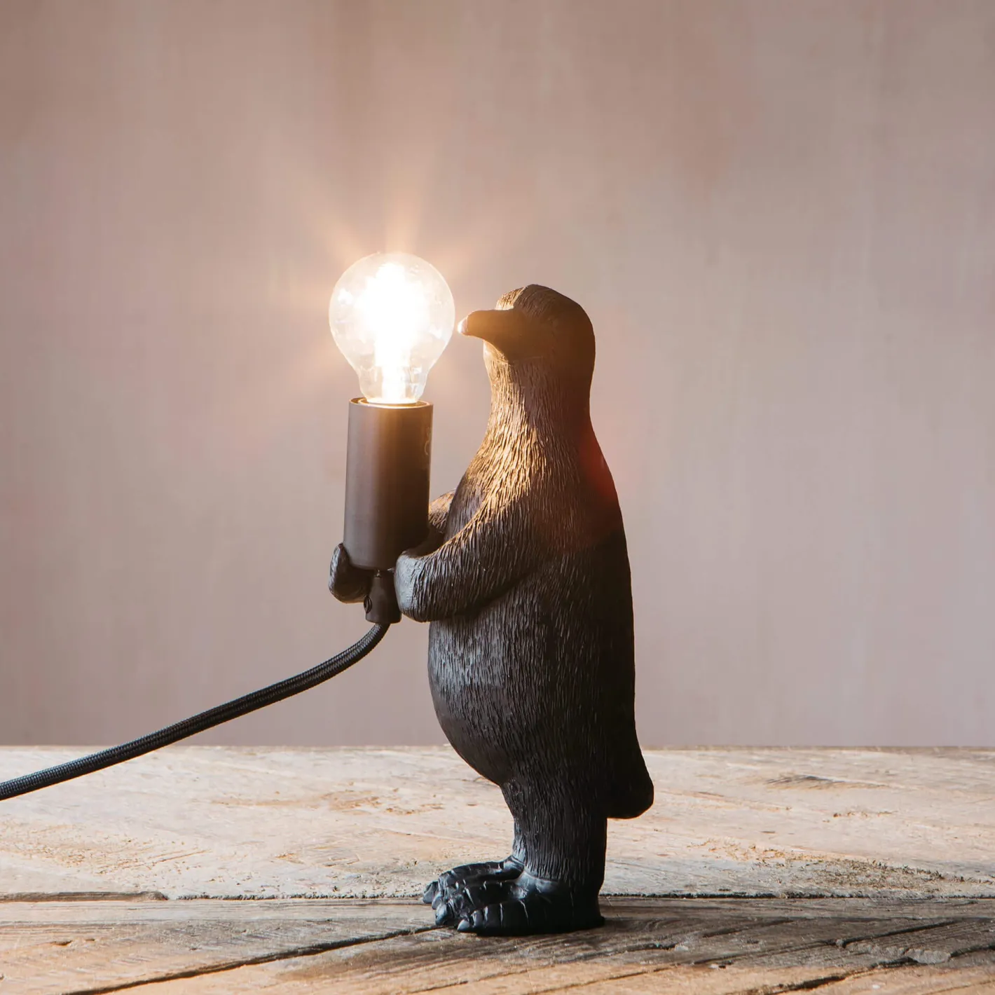 Graham & Green Animal Lights|Table Lamps<Perry Penguin Table Lamps