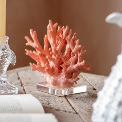 Graham & Green Decorative Accessories<Pink Faux Coral Ornament