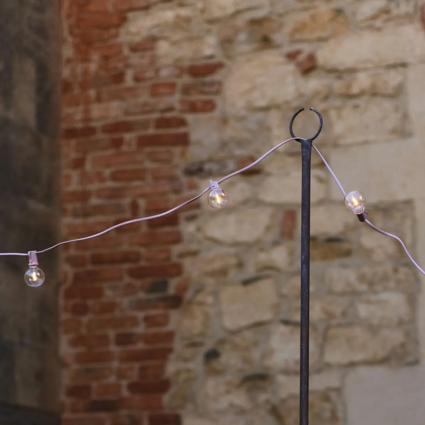 Graham & Green Garden Lights|Outdoor Lights<Pink Festoon Lights