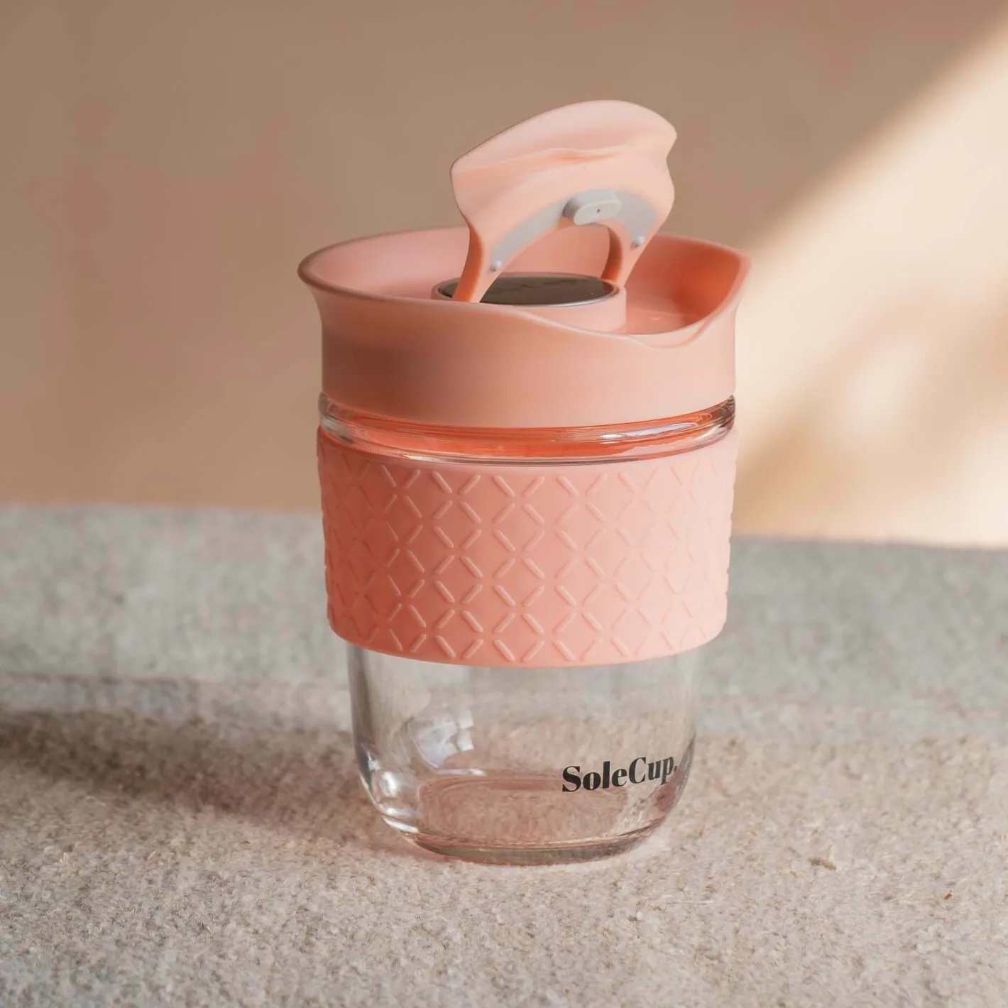 Graham & Green Outdoor Dining|Tableware<Pink Glass Travel Mug