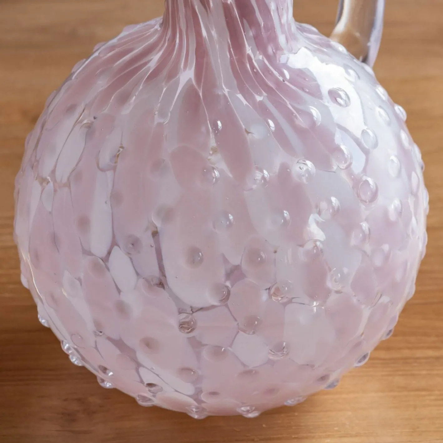 Graham & Green Jugs & Carafes<Pink Speckle Glass Pitcher