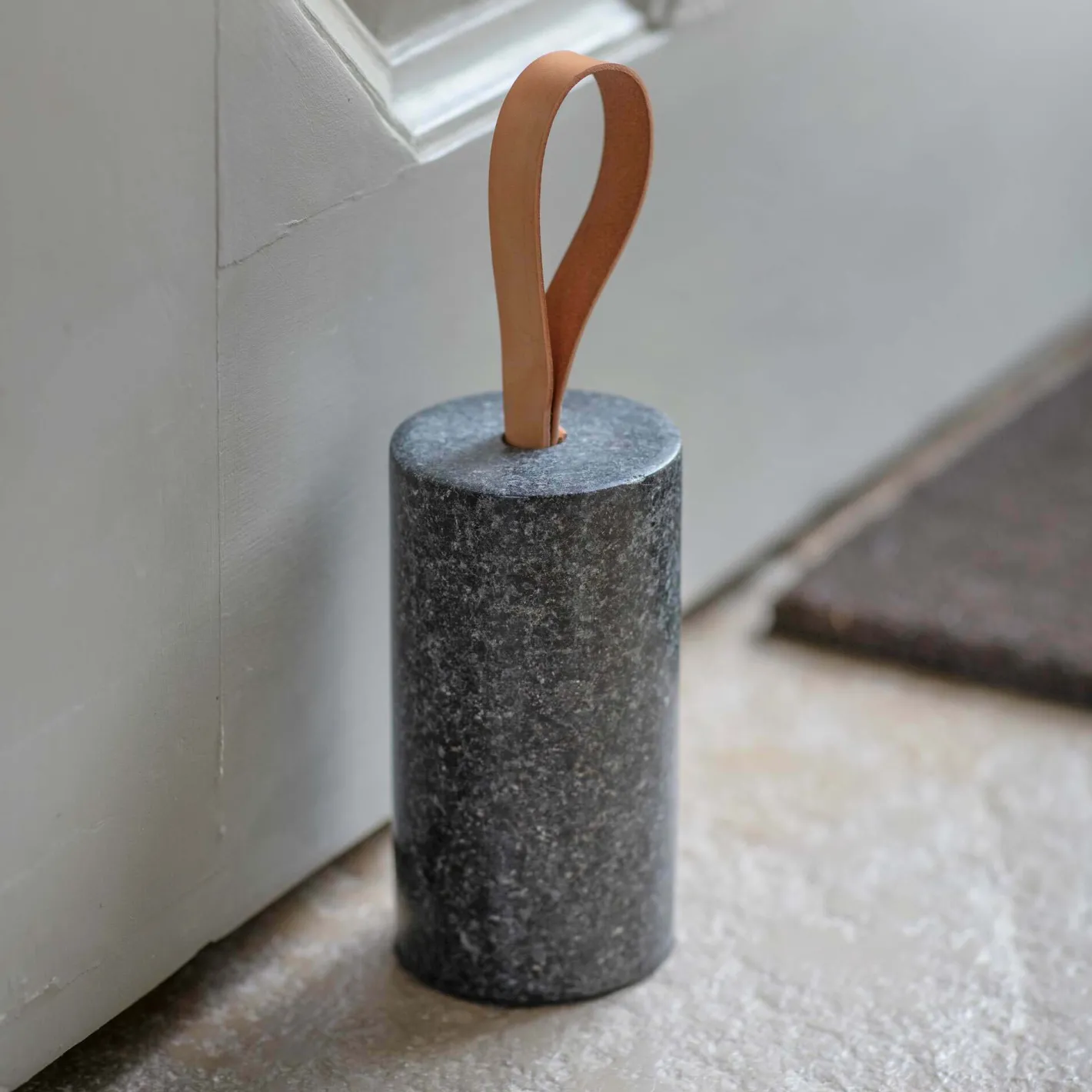 Graham & Green Door Stops & Draught Excluders<Polished Granite Doorstop