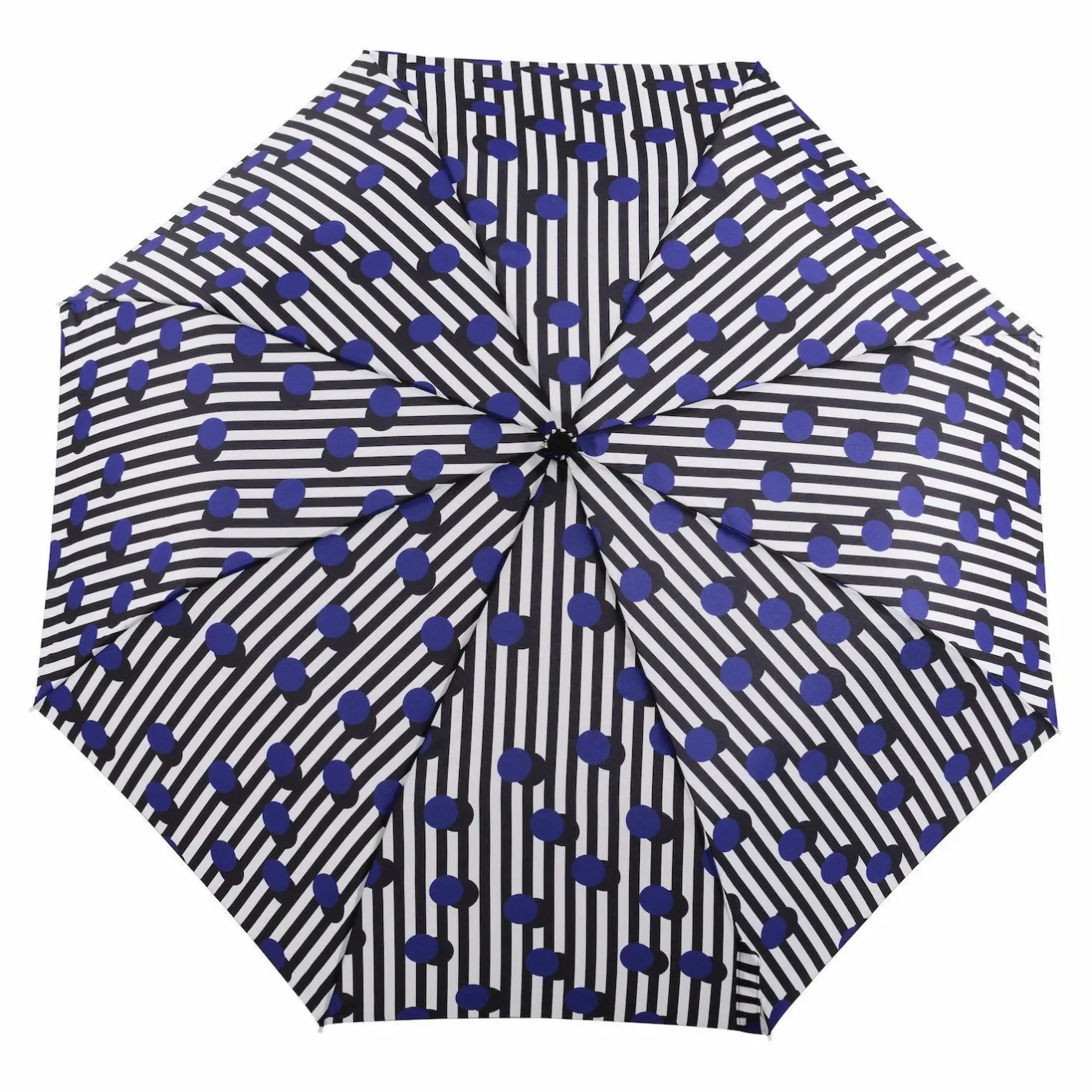 Graham & Green Umbrellas<Polkastripe Duck Umbrella