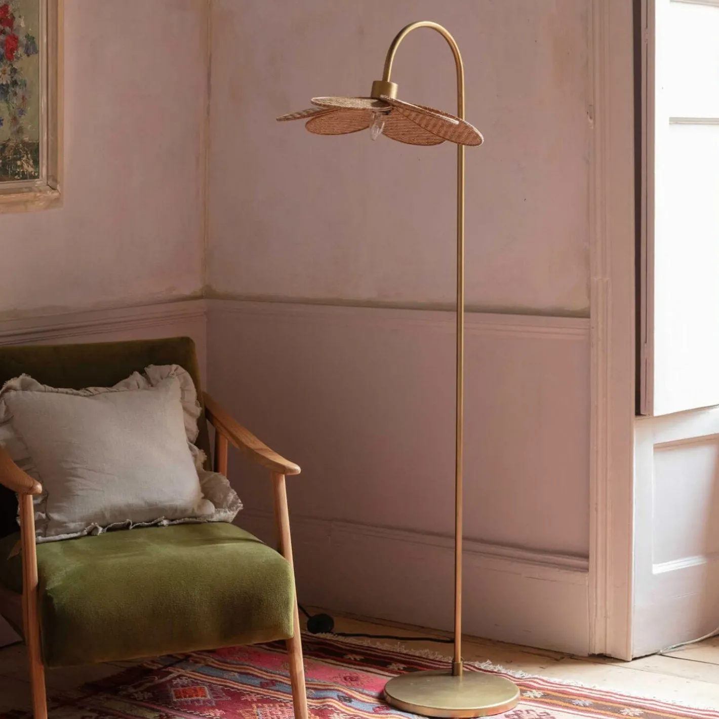 Graham & Green Floor Lamps<Primrose Floor Lamp