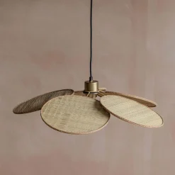 Graham & Green Ceiling Lights & Chandeliers<Primrose Wicker Pendant Light
