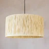 Graham & Green Ceiling Lights & Chandeliers<Raffia Natural Pendant Light