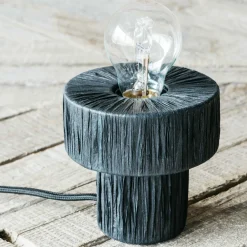 Graham & Green Table Lamps<Raffy Black Table Lamp