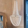 Graham & Green Ceiling Lights & Chandeliers<Rani Shell Beaded Lampshade