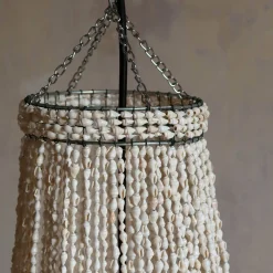 Graham & Green Ceiling Lights & Chandeliers<Rani Shell Beaded Lampshade