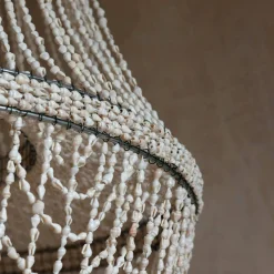 Graham & Green Ceiling Lights & Chandeliers<Rani Shell Beaded Lampshade