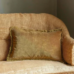 Graham & Green Sofa Cushions|Cushions<Rectangular Stonewashed Velvet Cushions