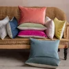 Graham & Green Sofa Cushions|Cushions<Rectangular Velvet and Linen Backed Cushions