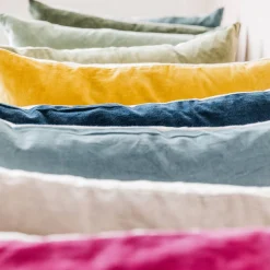 Graham & Green Sofa Cushions|Cushions<Rectangular Velvet and Linen Backed Cushions