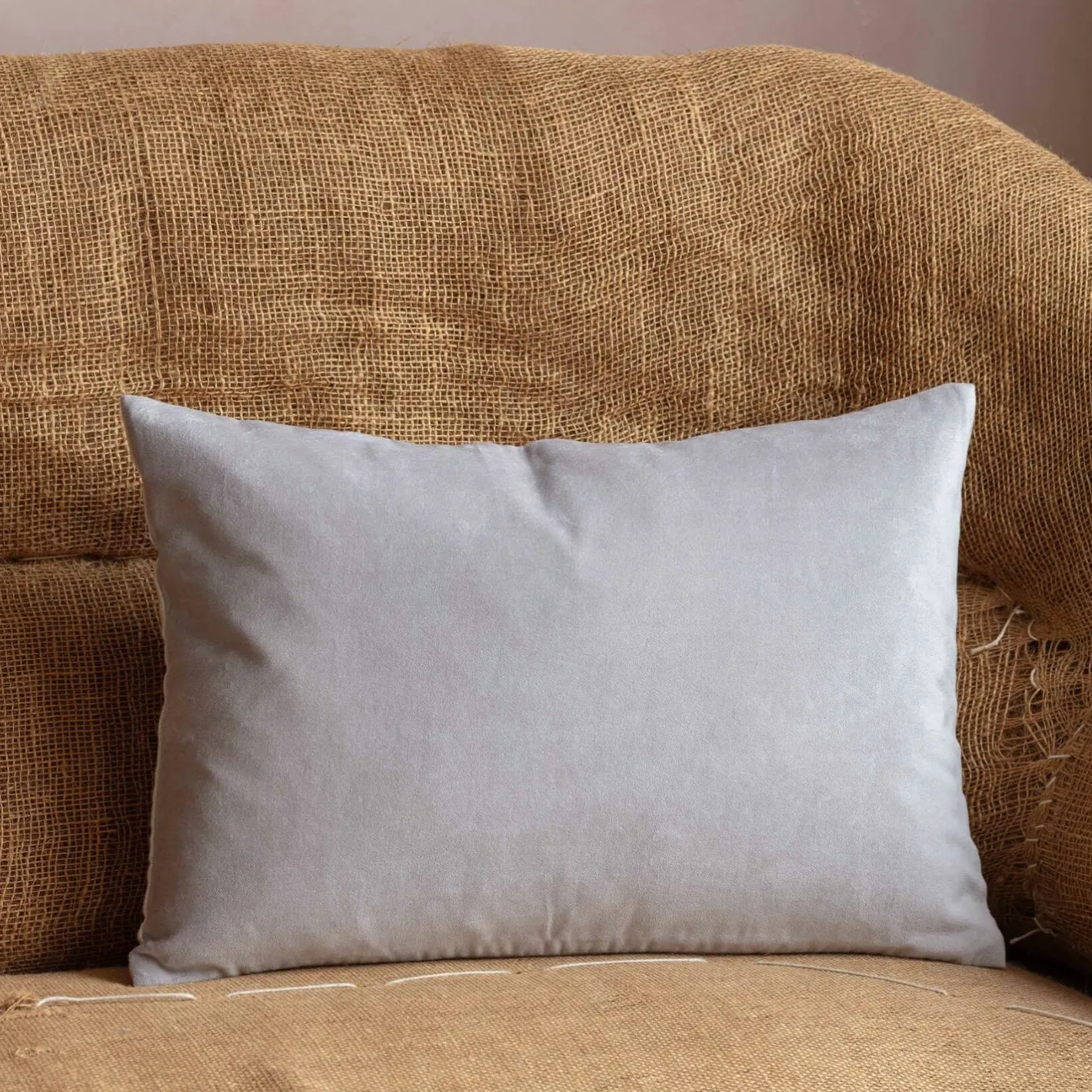 Graham & Green Sofa Cushions|Cushions<Rectangular Velvet and Linen Backed Cushions