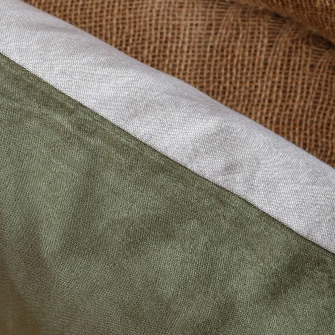 Graham & Green Sofa Cushions|Cushions<Rectangular Velvet and Linen Backed Cushions