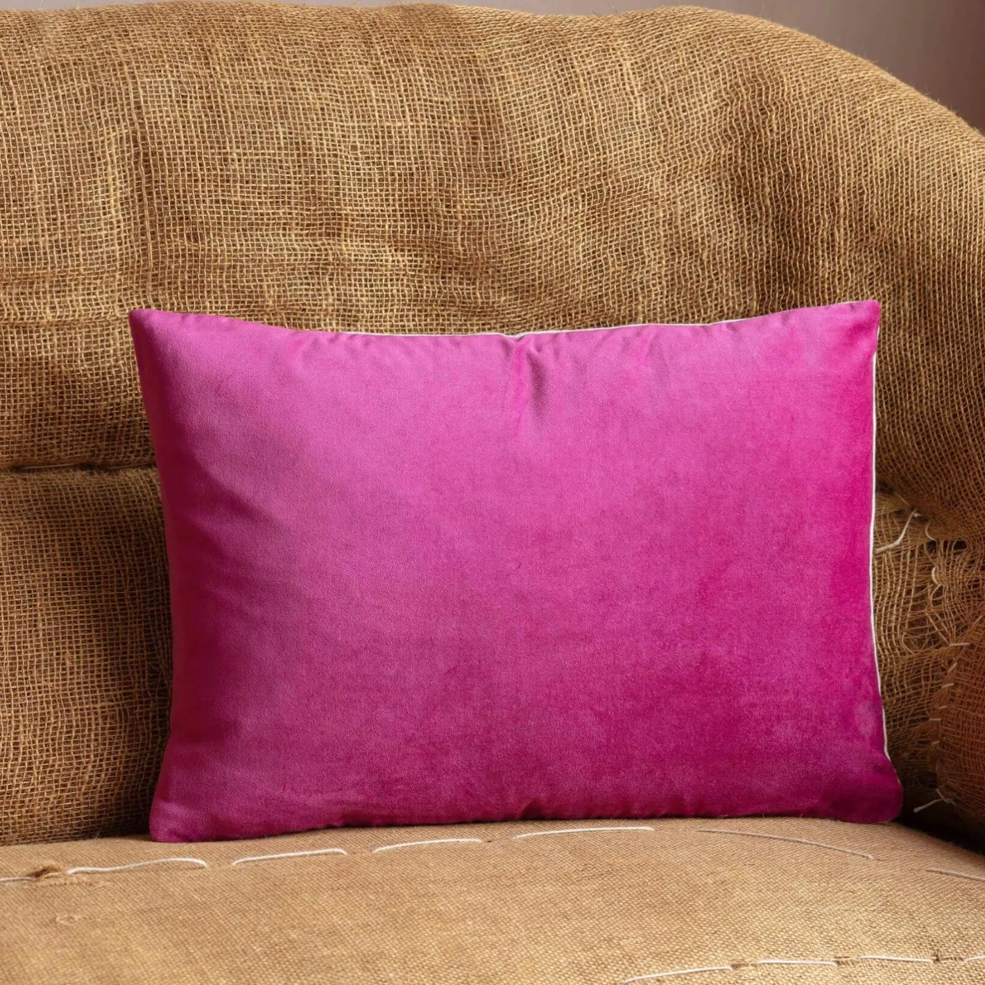 Graham & Green Sofa Cushions|Cushions<Rectangular Velvet and Linen Backed Cushions