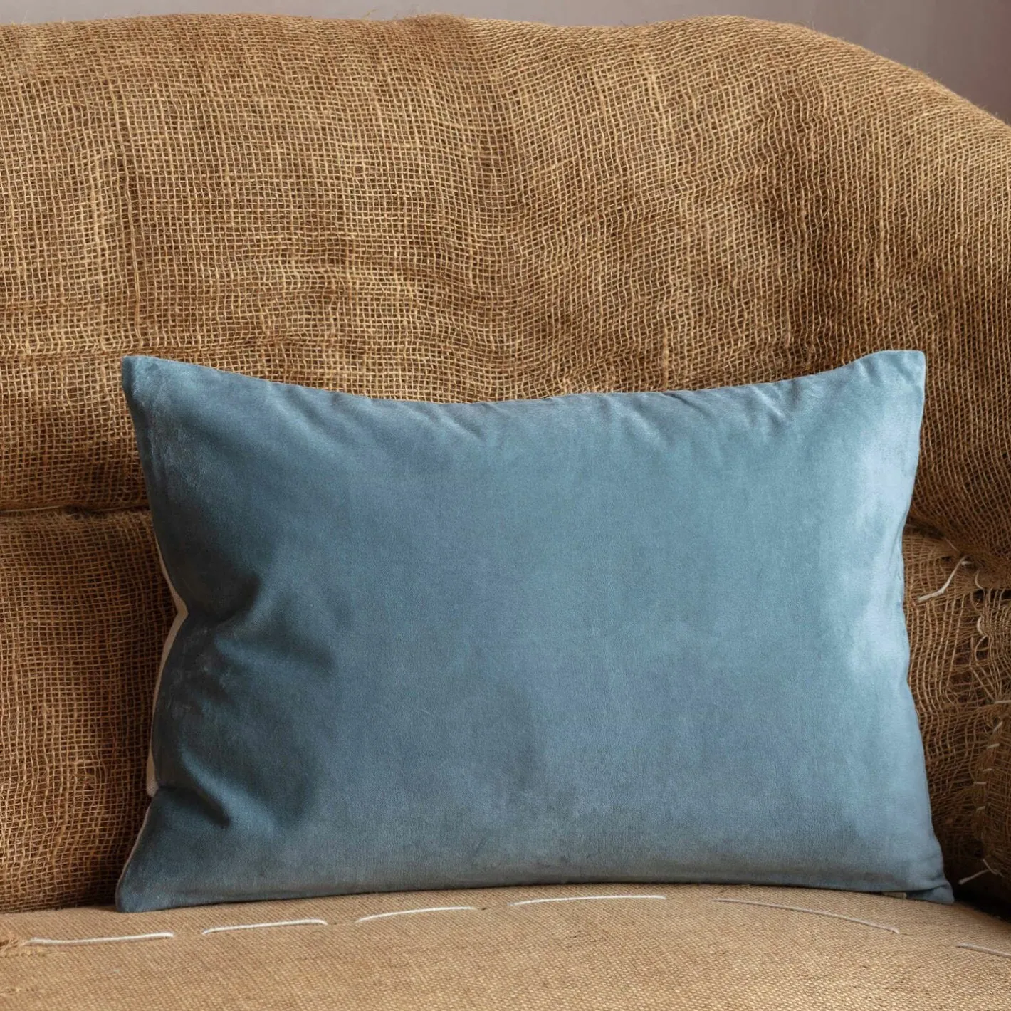 Graham & Green Sofa Cushions|Cushions<Rectangular Velvet and Linen Backed Cushions