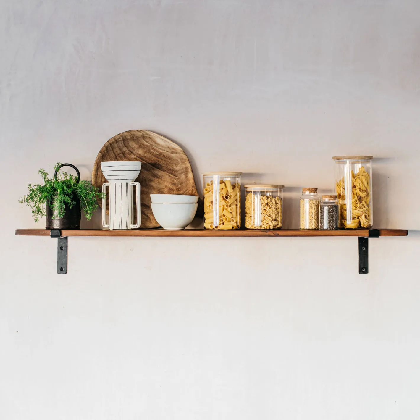 Graham & Green Shelves & Bookcases<Recycled Wood Shelf 120cm