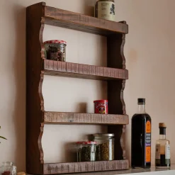 Graham & Green Kitchen Accessories<Recycled Wood Spice Rack