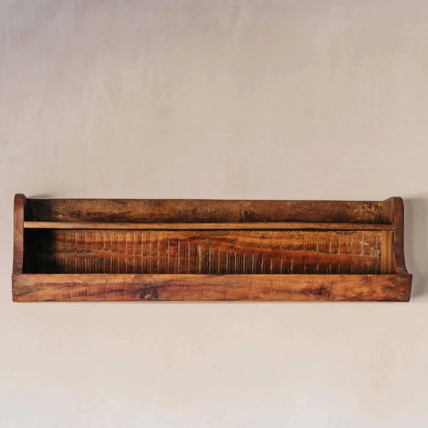 Graham & Green Shelves & Bookcases<Recycled Wood Two Tier Shelf 80cm