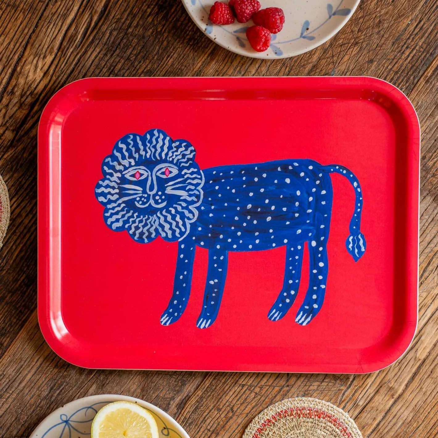 Graham & Green Placemats, Coasters & Trays<Red Lion Birch Tray