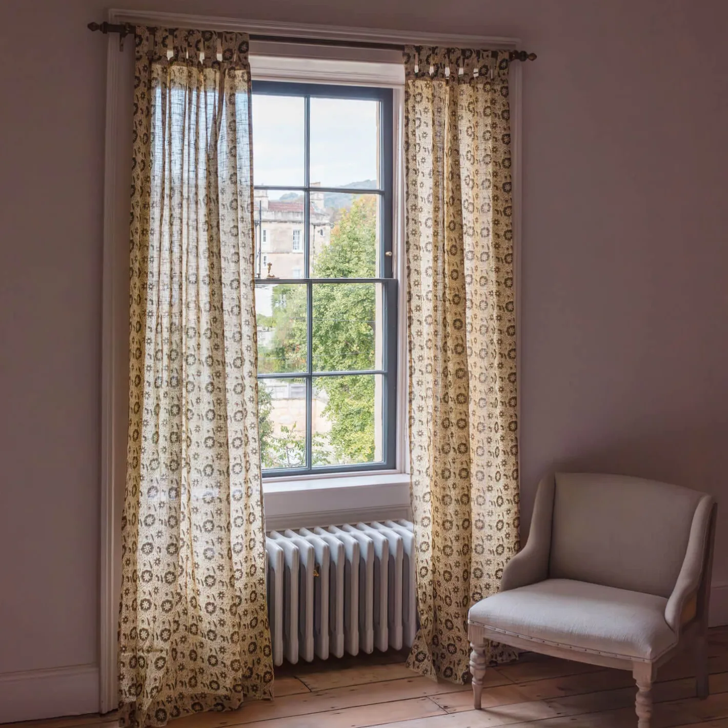 Graham & Green Curtains & Curtain Ties<Ren Single Curtain