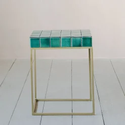 Graham & Green Side Tables<Rhia Green Tile Side Table