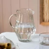 Graham & Green Outdoor Dining|Jugs & Carafes<Ridged Clear Glass Jug