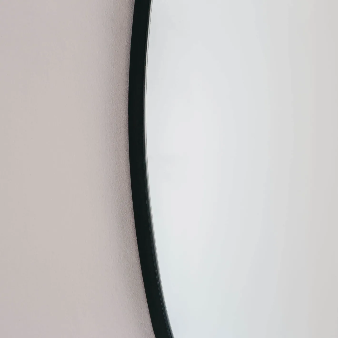 Graham & Green Rectangular Mirrors|Round Mirrors<Ronnie Wide Black Mirror