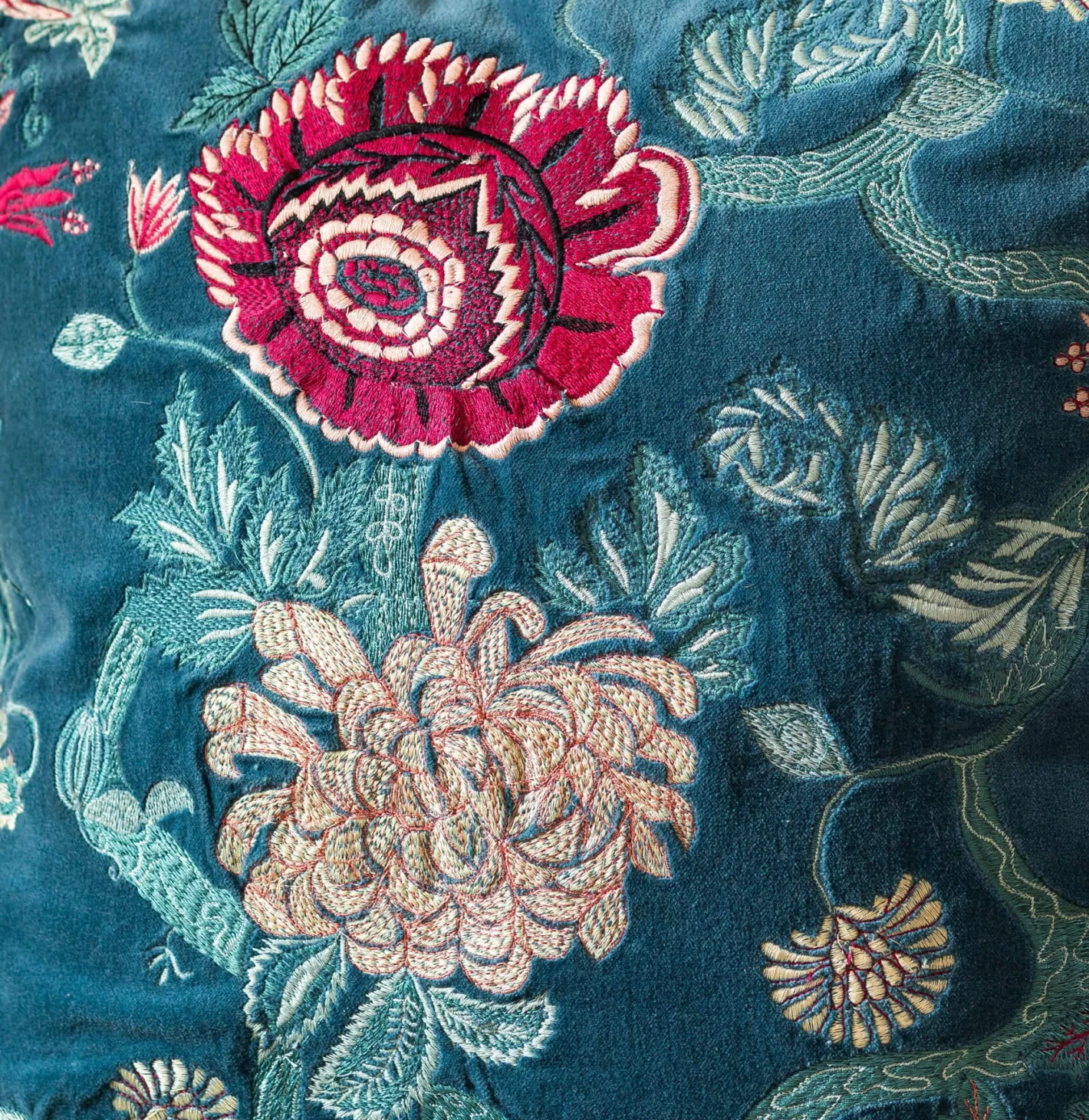 Graham & Green Sofa Cushions|Cushions<Rosalind Embroidered Square Cushions